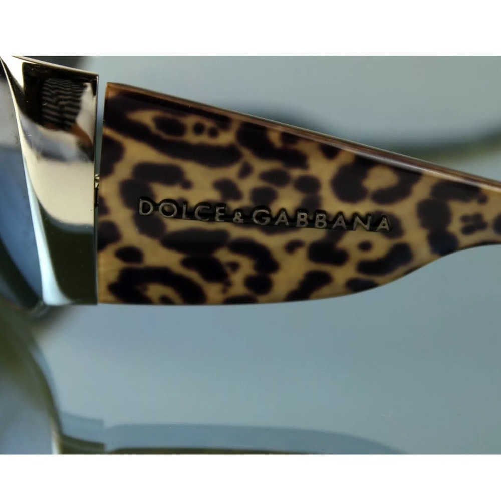 Leopard Dolce & Gabbana Sunglasses Leopard Print 2005-M EUC - Picture 12 of 16